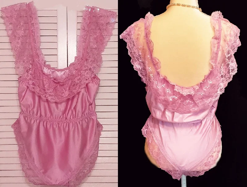 Huge Savings *VINTAGE LADY MARLENE TEDDY IN SUMMER ROSE TEDDIE NIGHTGOWN - SIZE LARGE Huge Savings *VINTAGE LADY MARLENE TEDDY IN SUMMER ROSE TEDDIE NIGHTGOWN - SIZE LARGE