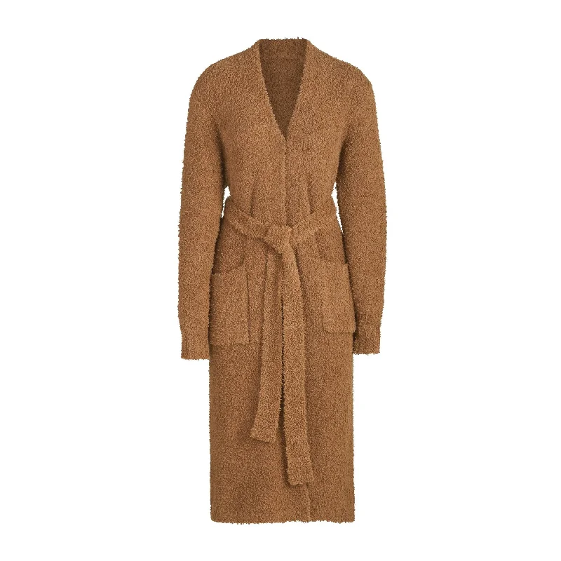 COZY KNIT ROBE | CAMEL