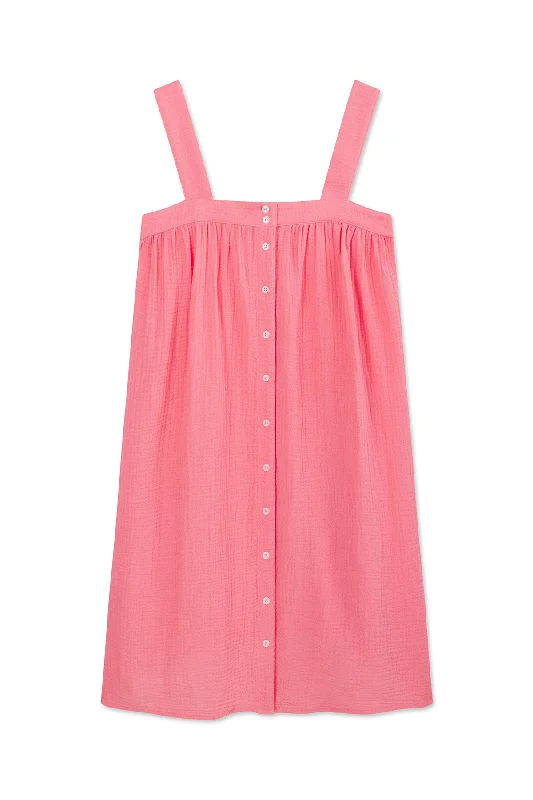 Hamptons Nightgown in Dusty Coral