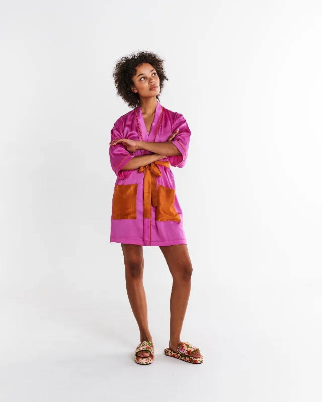 Weekend Bargains to Cherish Flirty Satin Robe