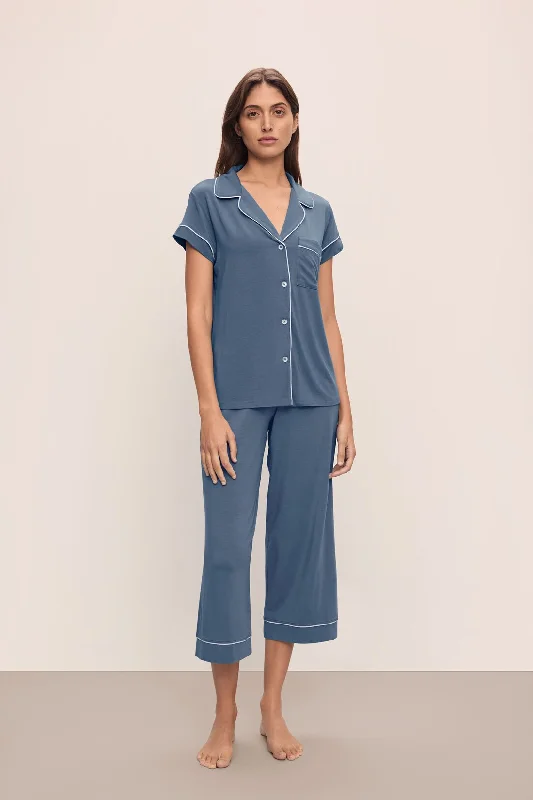Don't Delay Gisele TENCEL™ Modal Short Sleeve Cropped PJ Set