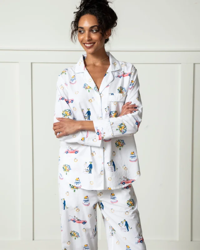 Weekend Sale: Don't Miss Out Happily Ever After - Long PJ Set - Cloud