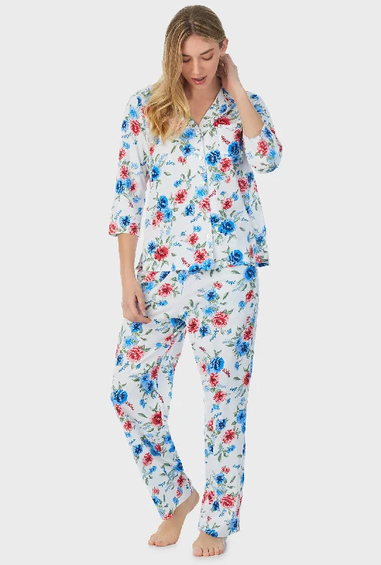 Weekend Specials to Grab Icy Floral Long Pajama Set