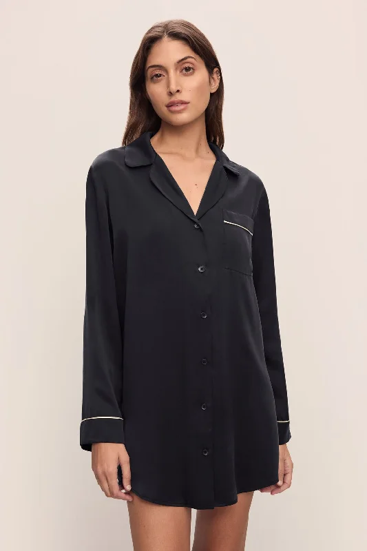 Inez Washable Silk Sleepshirt