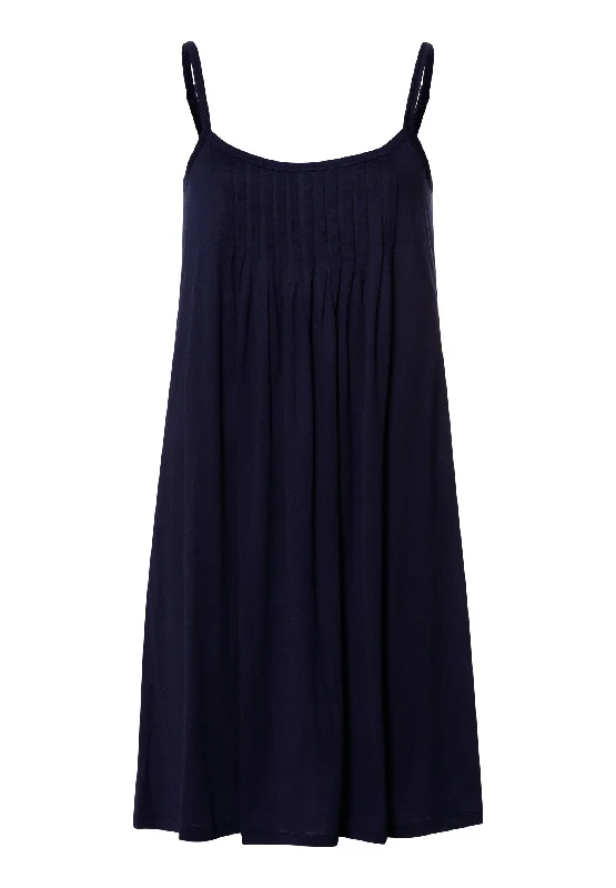 Lowest Price Juliet Pleated Cotton Babydoll | Evening Blue 77747-2621