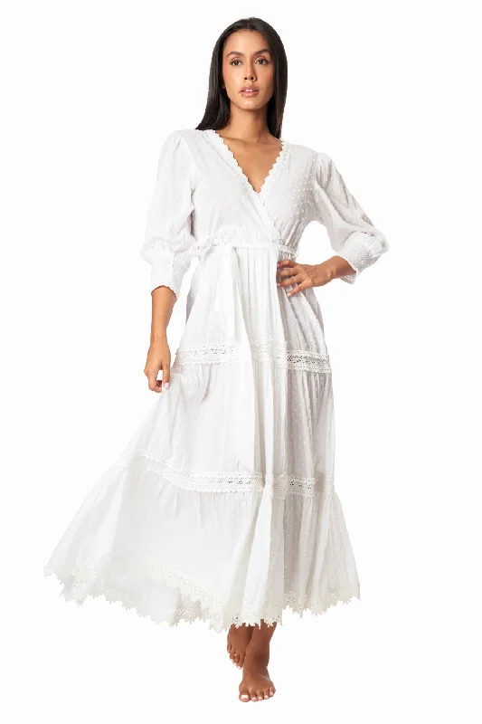Limited Supply Karl Wrap Women's Maxi Dresses by La Moda