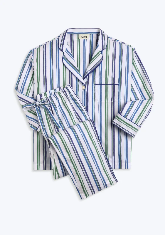 Unmissable Offer Marina Pajama Set in Ribbon Stripe