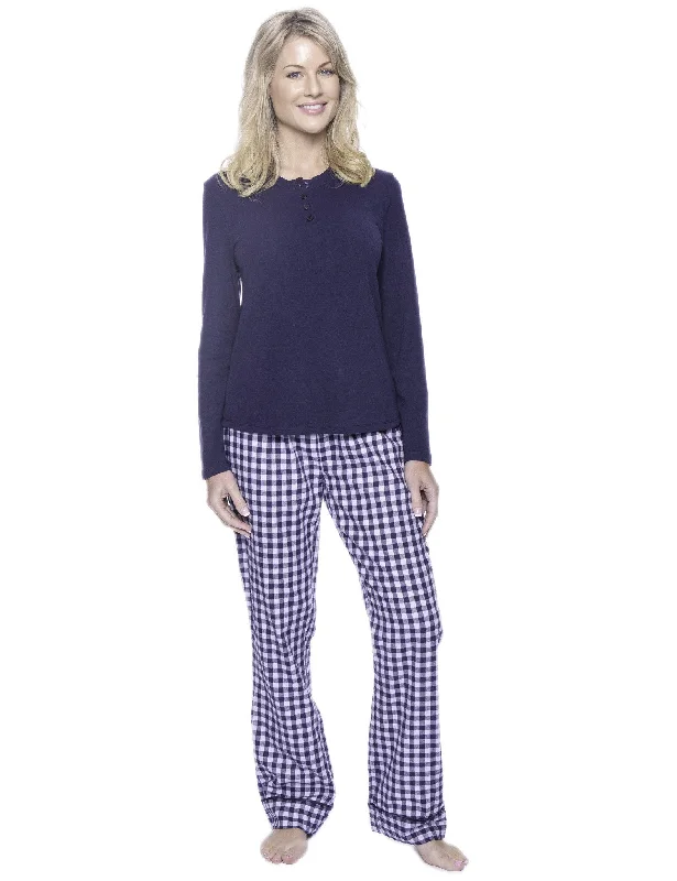 Gingham Blue/Heather
