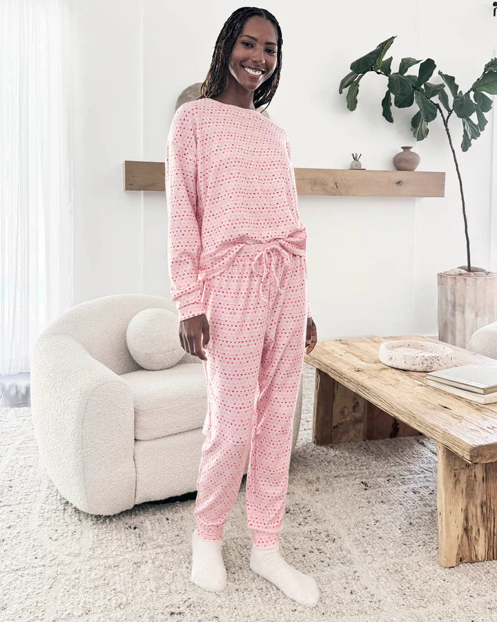Low Price SPLENDID | PJ Top/Jogger Waffle
