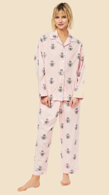 Weekend Specials to Enjoy Queen Bee Luxe Pima Pajama - Pink