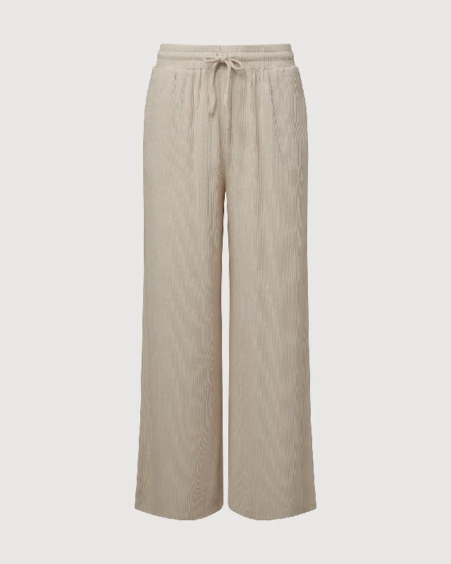 New Deal Ribbed Pull On Pant