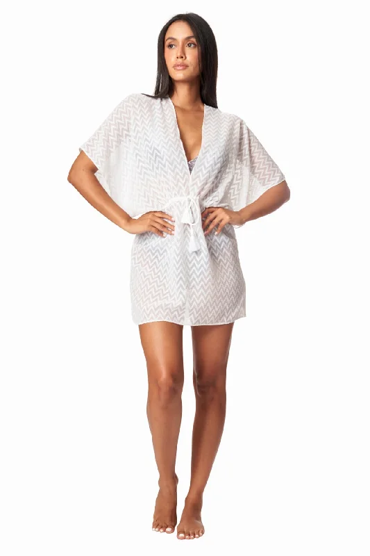 Steal Deal Ruby Short Robe Dress Cover up