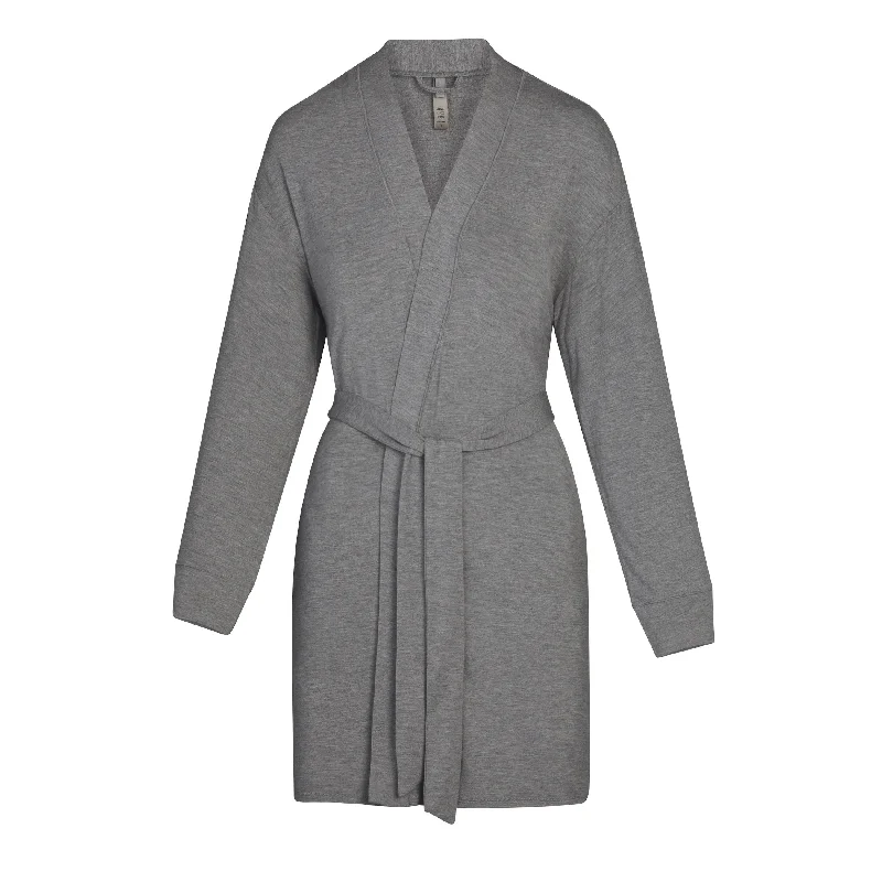 SLEEP ROBE | HEATHER GREY