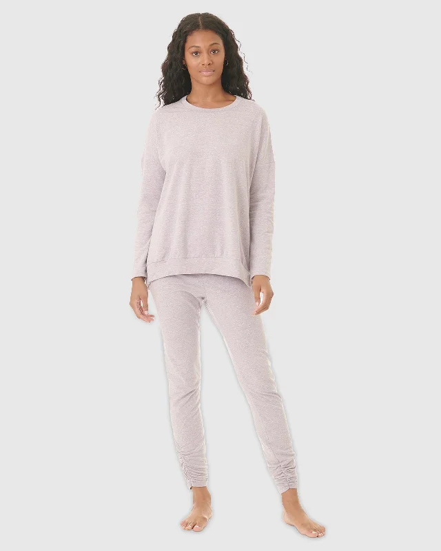 Shop Now Smokey Fig Heavenly Long Sleeve PJ Set