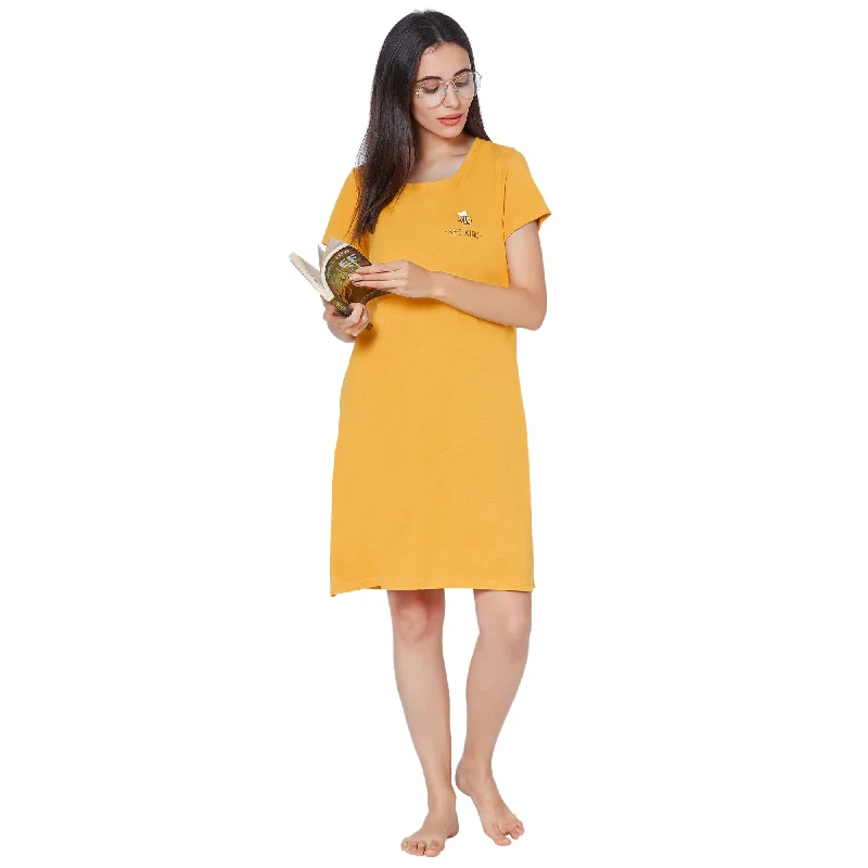 Weekend Deals to Make You Smile Super-Soft Cotton Modal Sleep Shirt NT-98