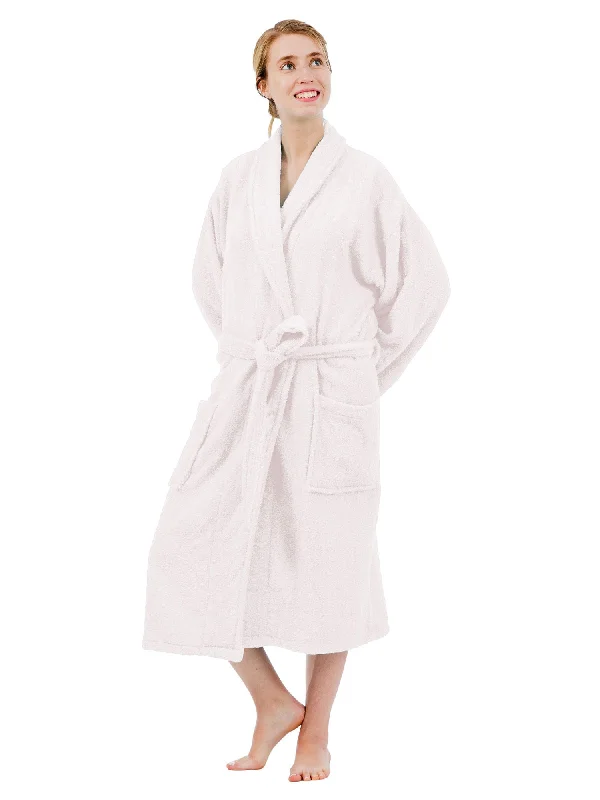 Women's Long Robe, Terry, Classic Style