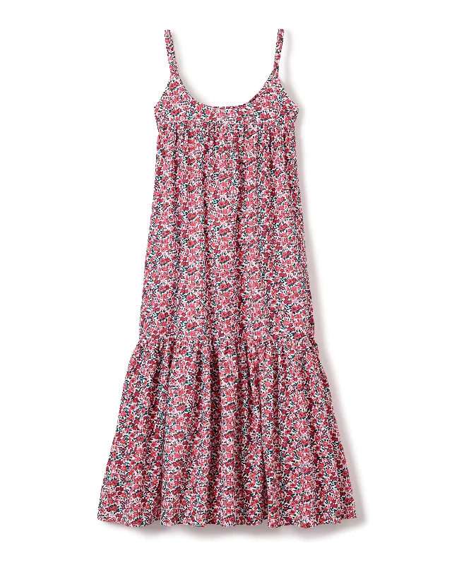 Women's Twill Chloe Nightgown in Fleurs des Bois