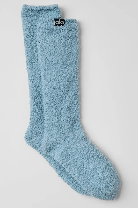 Early Access Women's Plush Lush Sock - Celestial Blue