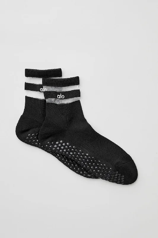 Weekend Savings Fiesta Women's Pulse Grip Sock - Black