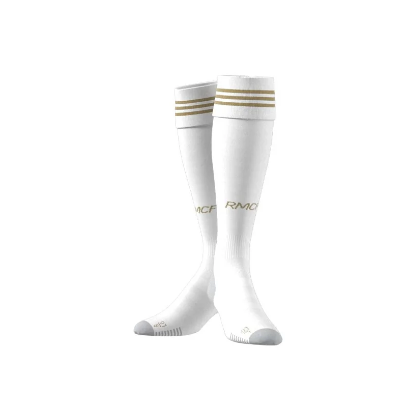 Special Price Adidas Real H So Unisex Football Sock White/Gold Dw4452