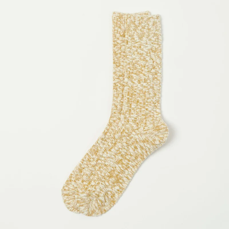 Epic Value Anonymous Ism Light Slub Crew Socks - Khaki