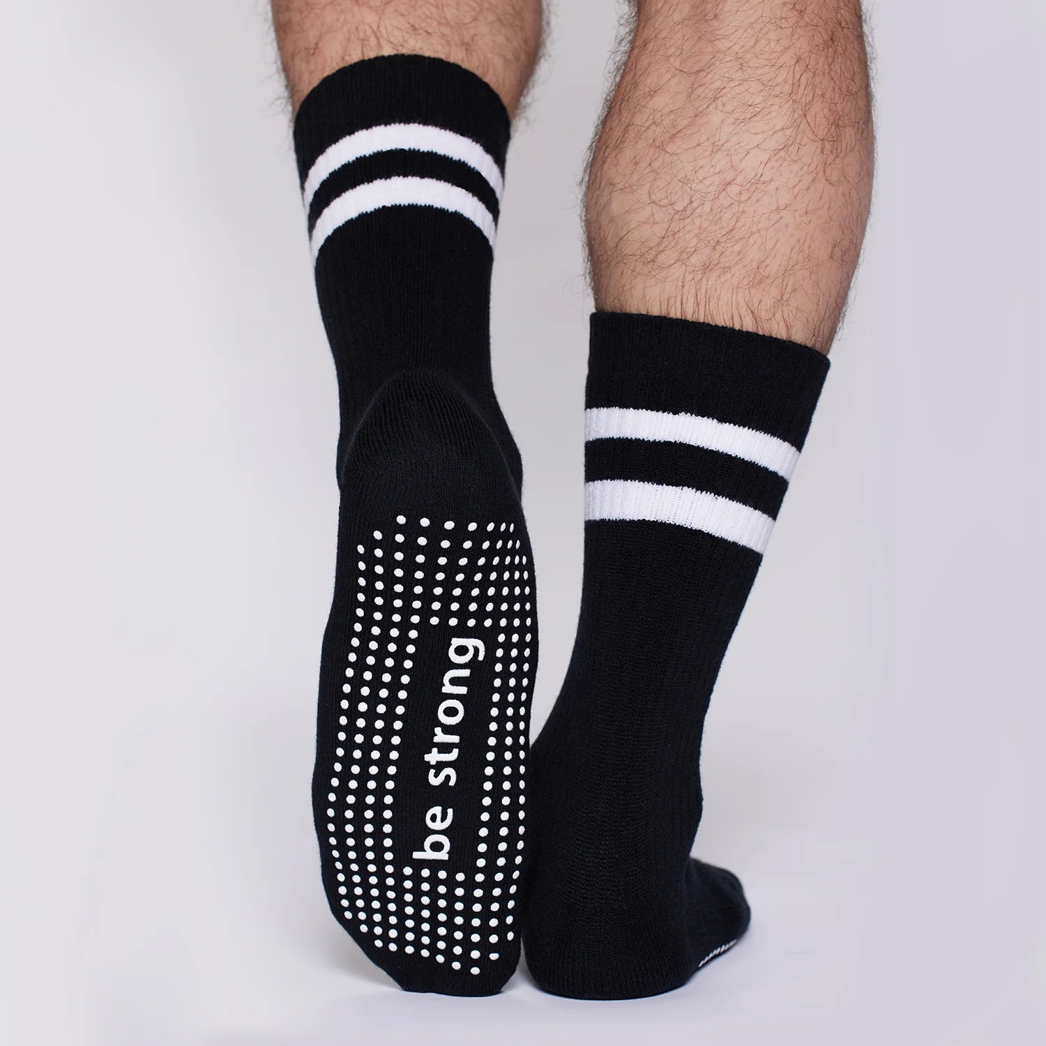 Weekend Savings Galore Be Strong Crew | Grip Socks | Large