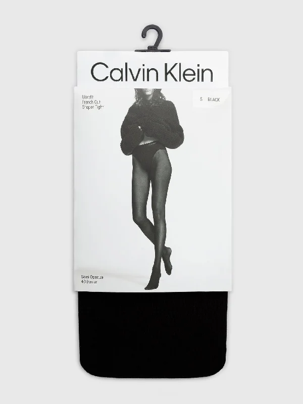 Huge Savings Calvin Klein® Ultrafit French Cut Shaper 40 Denier Semi Opaque Tights