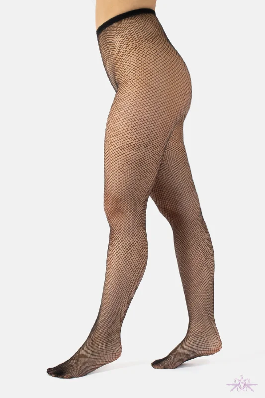 Year-End Clearance Cette Seamless Fishnet Black Tights