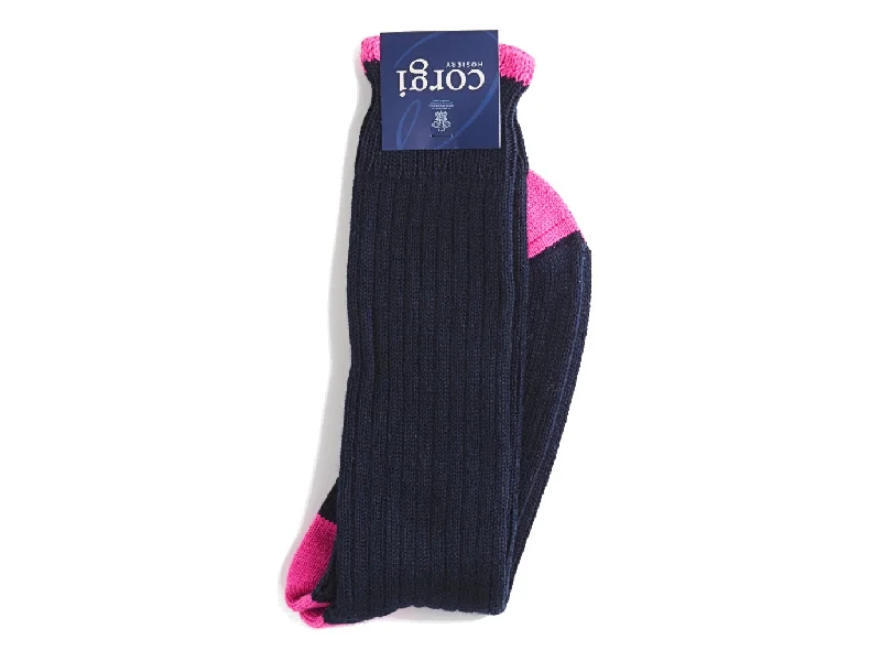 Massive Deal Classic Soft Cotton Socks Navy