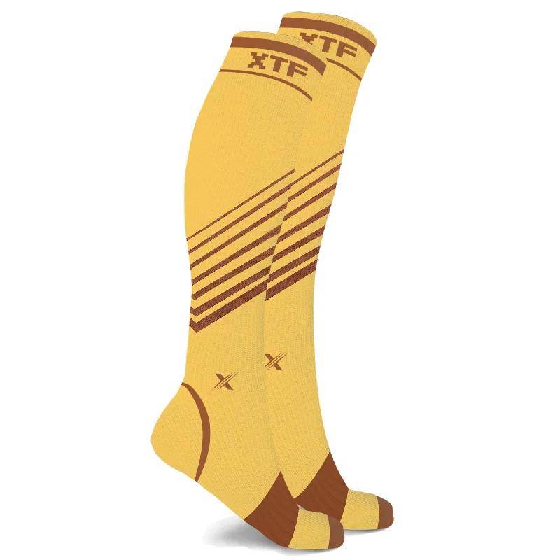 Weekend Deals You Can't Resist Copper Compression Striped Knee-high Socks
