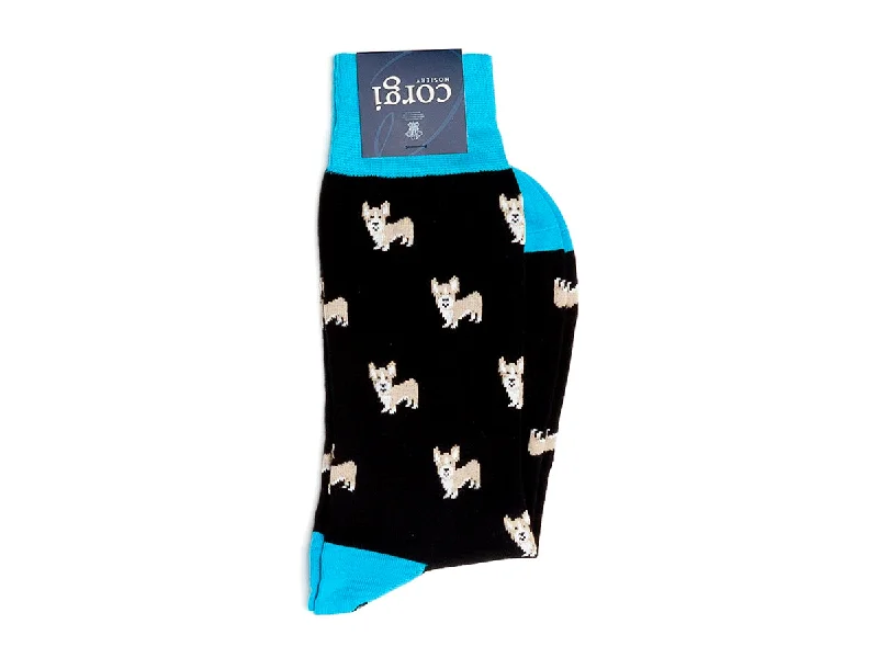 Shop Now Dog Pattern Socks Black