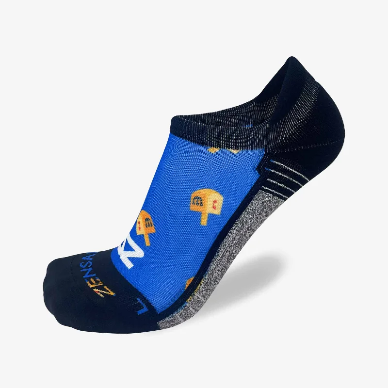 Dreidels Running Socks (No Show)