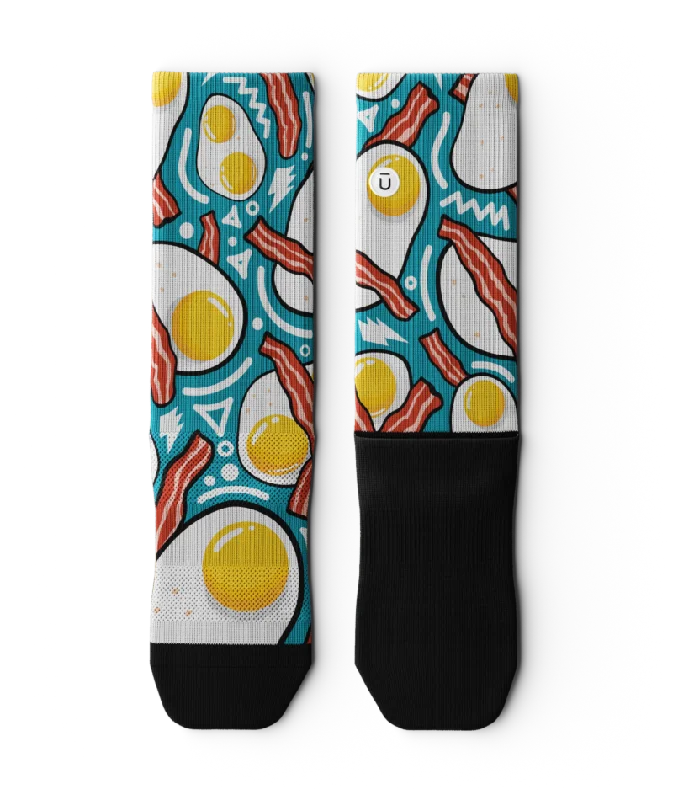 Online Deal Eggs 'N Bacon Crew Socks