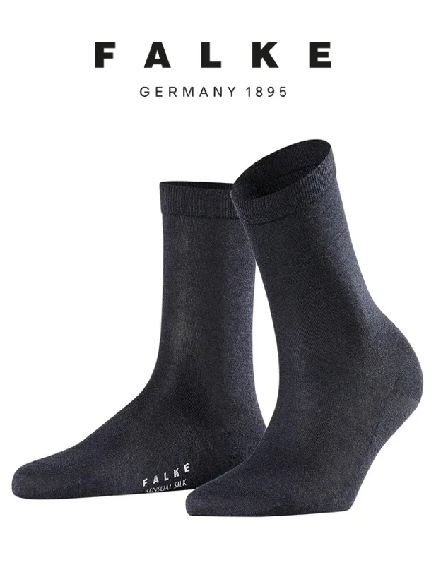 Weekend Bargains to Indulge In Falke Sensual Silk Socks 46288 Black