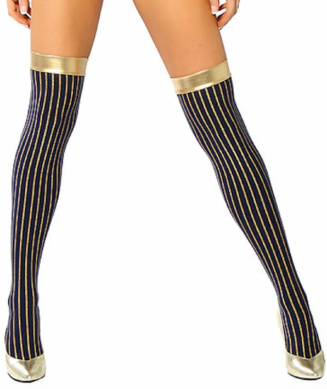 Weekend Extravaganza: Shop Now Gold Trim Leggings