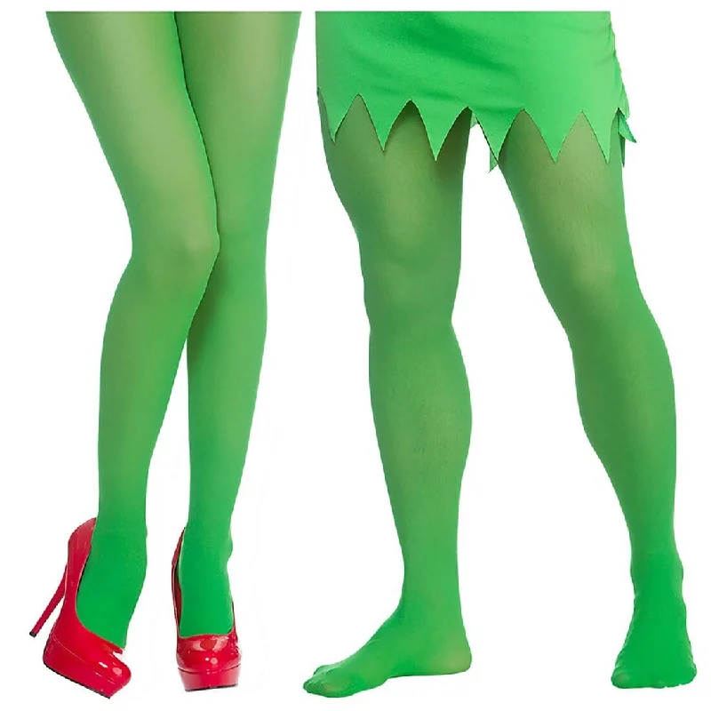 Epic Value Green Elf Tights Robin Hood Leprechaun Peter Pan Fancy Dress