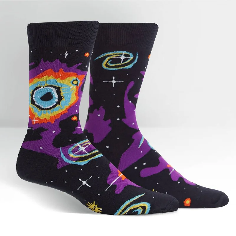 Don't Miss Out Helix Nebula | Men's Crew Socks
