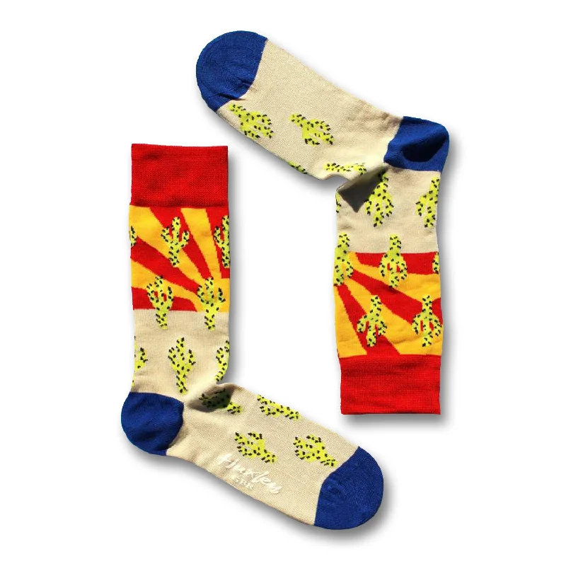Weekend Specials to Enjoy Huxley Sock Co. Men's Crew Socks - Arizona (Bamboo Socks)