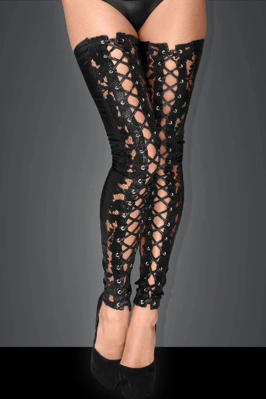 Your Weekend, Your Savings Incredibly sexy wetlook and lace stockings without feet