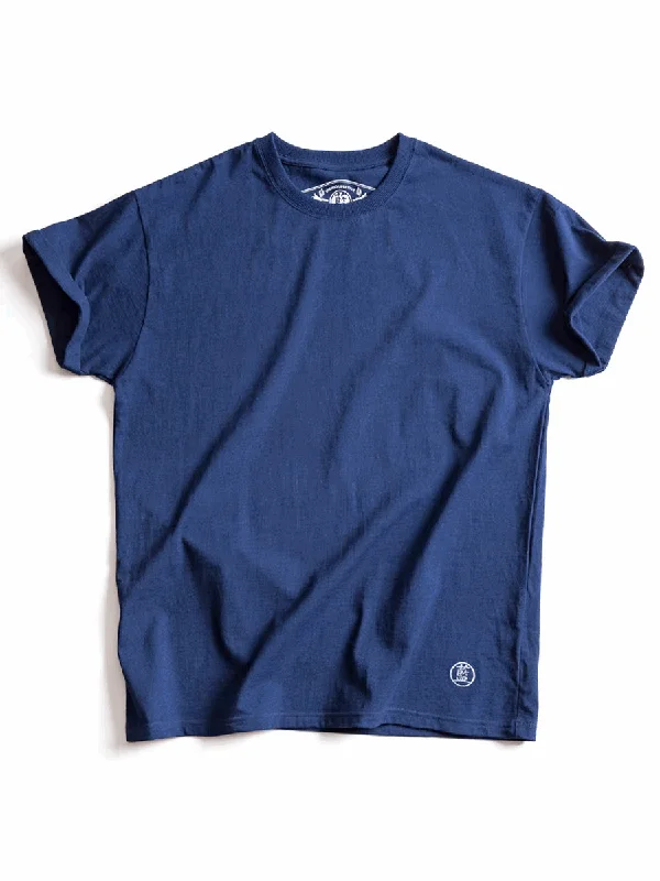 Steals and Deals Indigo Crew tee
