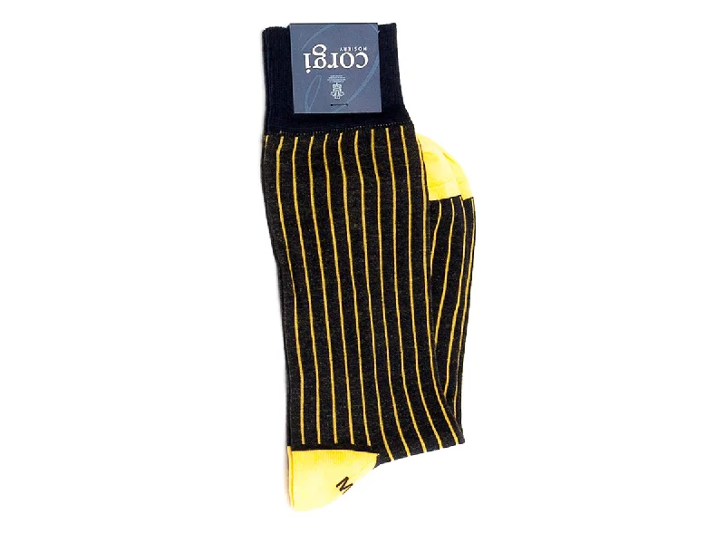 Weekend Offers That Shine James Ribbed Socks Black