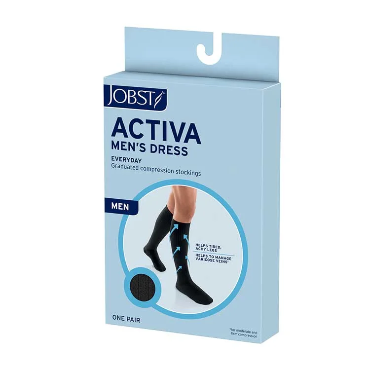 Weekend Savings Sensation Jobst ACTIVA Men's Dress Compression Socks - 15-20mmHg