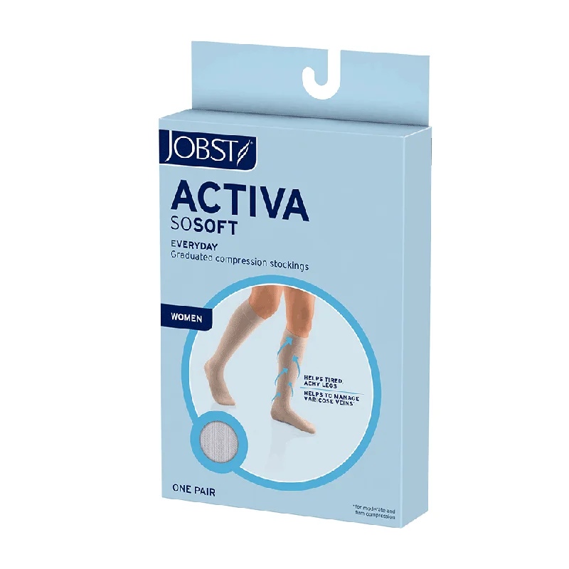 Weekend Offers That Shine Jobst ACTIVA SoSoft Compression Socks Ribbed - 15-20mmHg