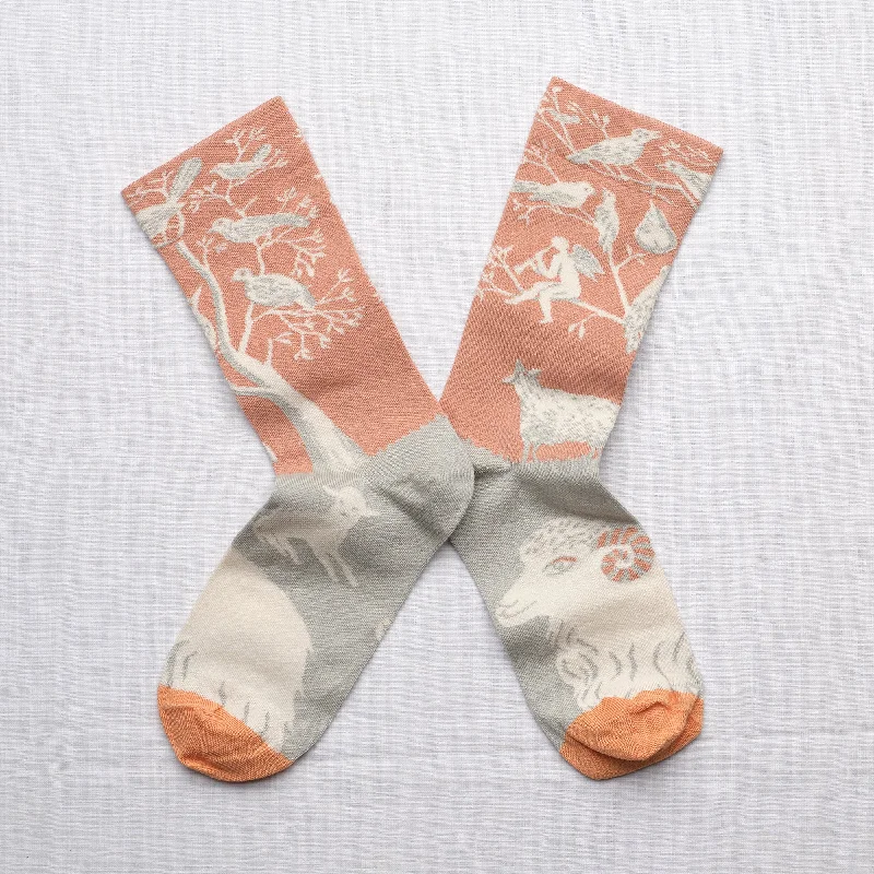 La Rosée Sheep Socks Nude