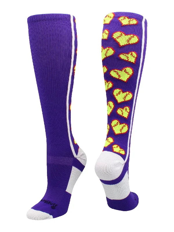 Purple/White