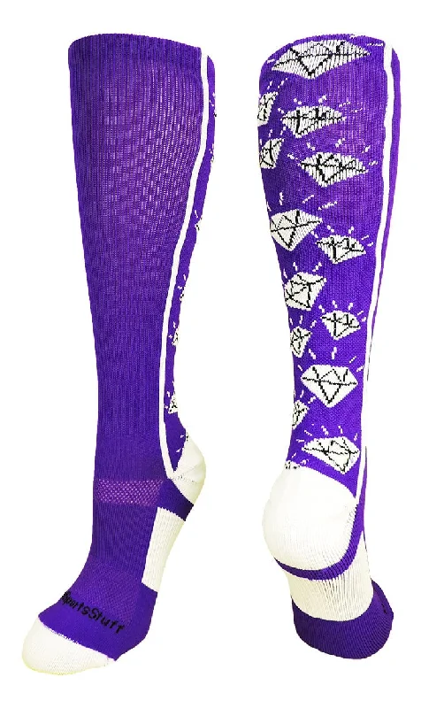 Purple/White