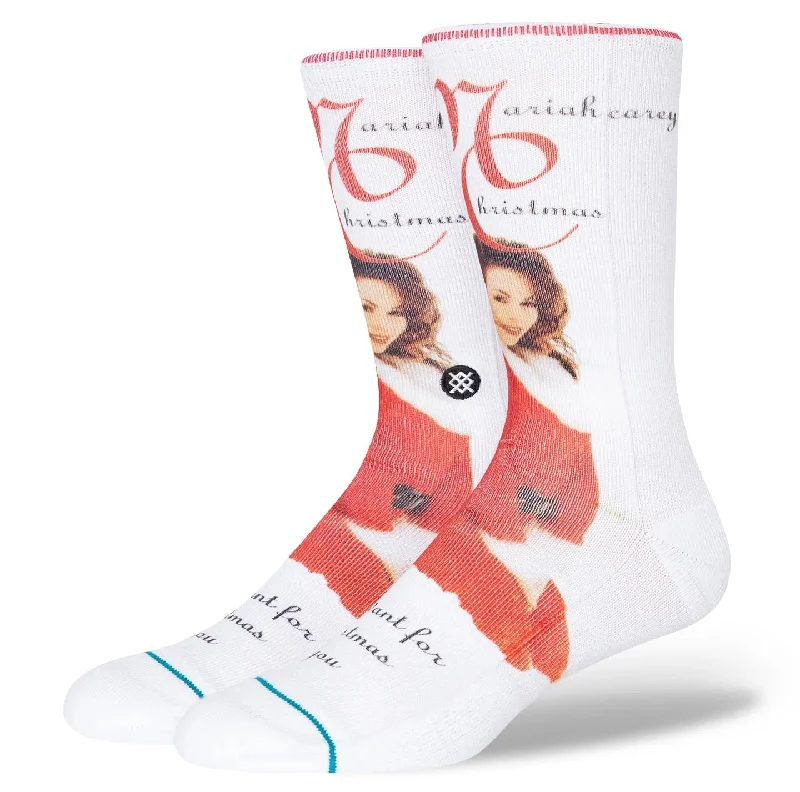Crazy Deal Mariah Carey X Stance Make My Wish Come True Sock - White