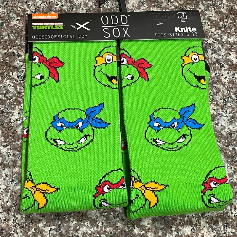 Men's Odd Sox Teenage Mutant Ninja Turtles Crew Socks