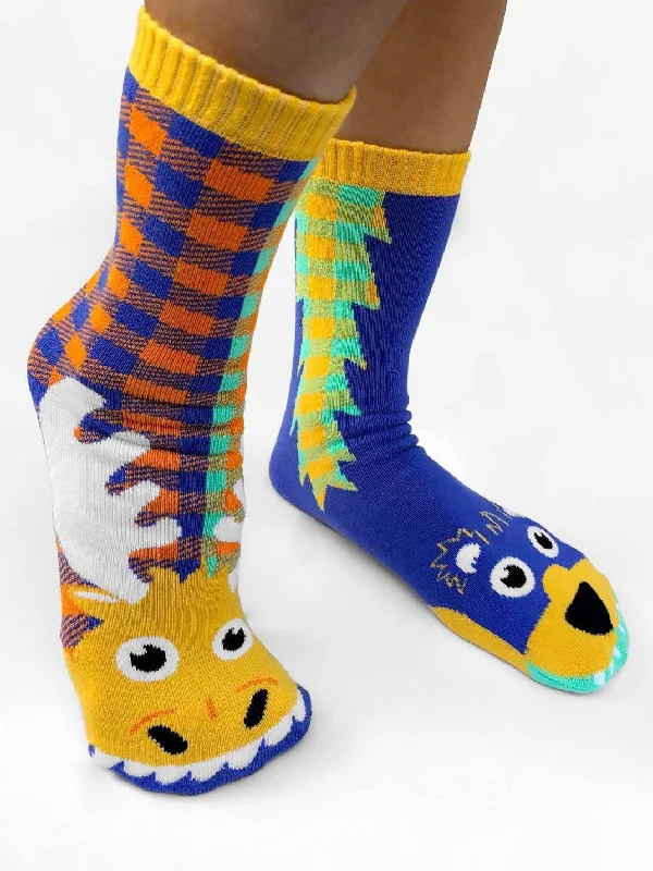 Markdown Sale Moose & Bear | Adult Socks | Mismatched Cute Crazy Fun Socks