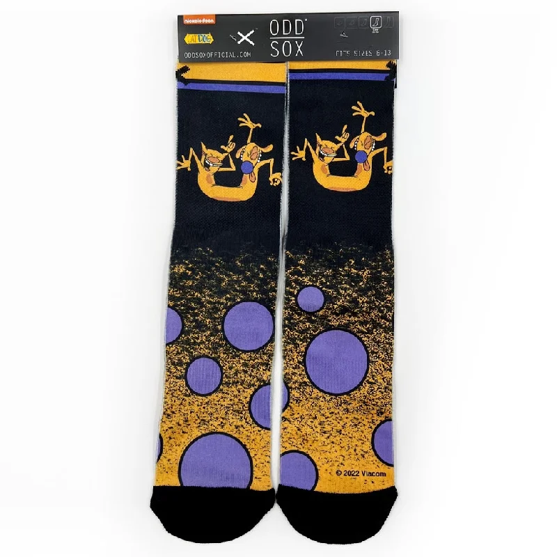 Epic Value Odd Sox CatDog Crew Socks